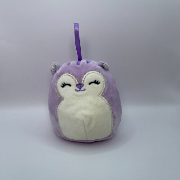Squishmallow Ornament Purple Squirrel Sydnee - Picture 1 of 6